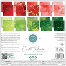 Craft Consortium 12x12" Paper Pad - Ink Drops Midnight